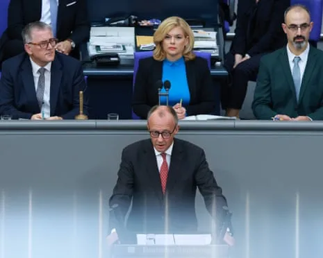German Freedom ‘At Risk’ Says the Chancellor as He Warns Against ‘Forced Settlement’ in the Eastern European Nation